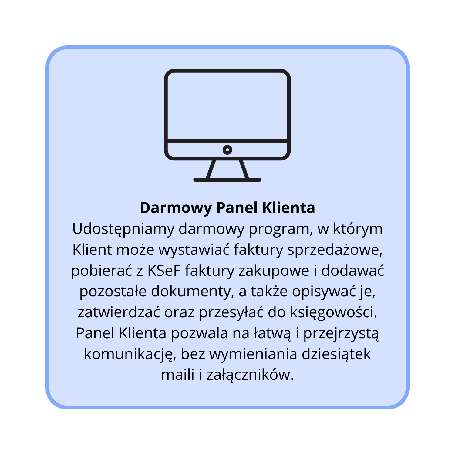 Darmowy panel klienta